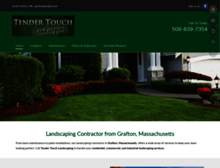 tendertouchlandscaping.com screenshot