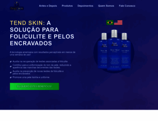 tendskinbrasil.com.br screenshot