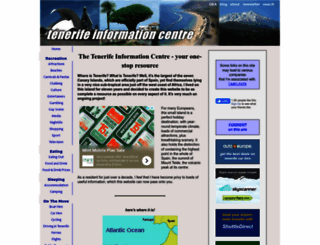 tenerife-information-centre.com screenshot
