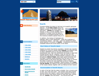 tenerife-island-tourism.com screenshot