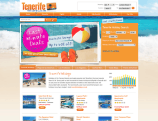 tenerifeholidays.co.uk screenshot