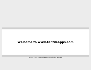 tenfileapps.com screenshot