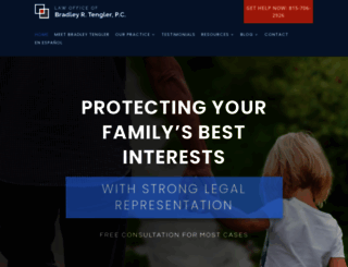 tenglerlaw.com screenshot