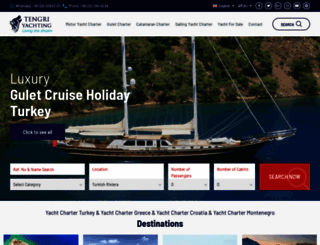 tengriyachting.com screenshot