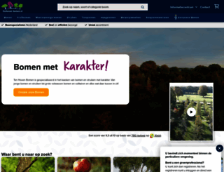 tenhoven-bomen.nl screenshot