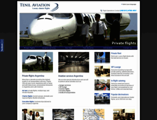 tenilaviacion.com.ar screenshot