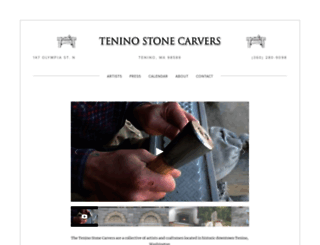 teninostonecarvers.com screenshot