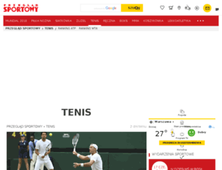tenis.przegladsportowy.pl screenshot