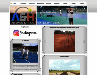 tenisayh.com.ar screenshot