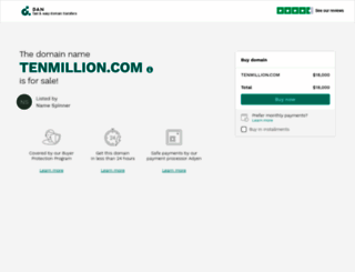 tenmillion.com screenshot