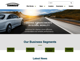 tenneco-automotive.com screenshot