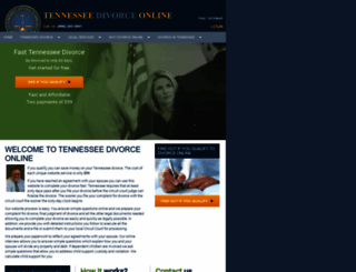 tennesseedivorceonline.com screenshot