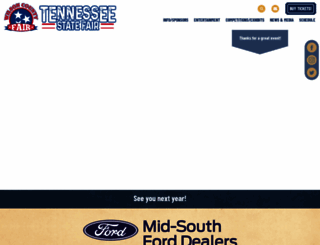 tennesseestatefair.org screenshot