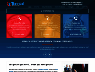 tennialpersonnel.com screenshot