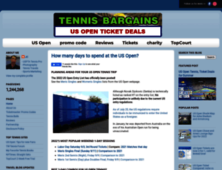 tennis-bargains.com screenshot
