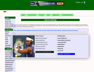 tennis-betting-guide.com screenshot