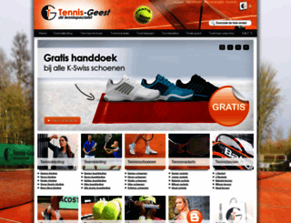 tennis-geest.nl screenshot