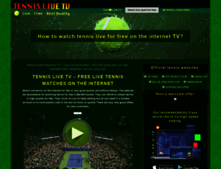 tennis-live-tv.com screenshot