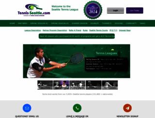 tennis-seattle.com screenshot