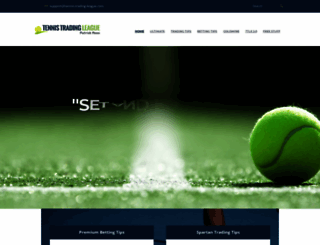 tennis-trading-league.com screenshot