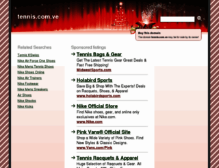 tennis.com.ve screenshot