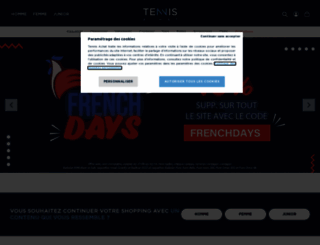 tennisachat.com screenshot