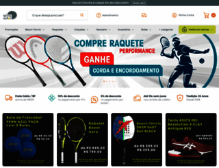 tennisaction.com.br screenshot