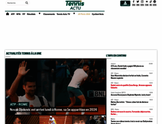 tennisactu.net screenshot