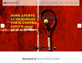 tenniscittadiudine.it screenshot