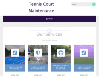 tenniscourtmaintenance.eu screenshot