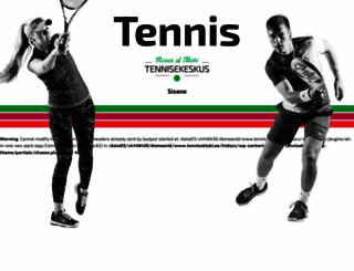 tenniseklubi.ee screenshot