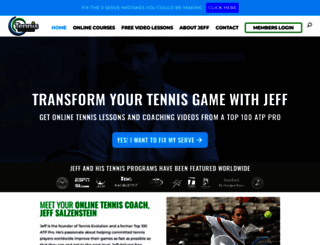 tennisevolution.com screenshot