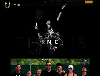 tennisinc.com.sg screenshot