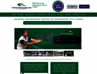tennisindianapolis.com screenshot