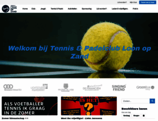 tennisloz.nl screenshot
