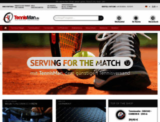 tennisman.de screenshot