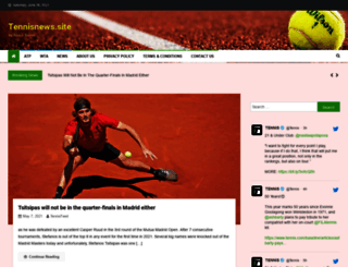 tennisnews.site screenshot