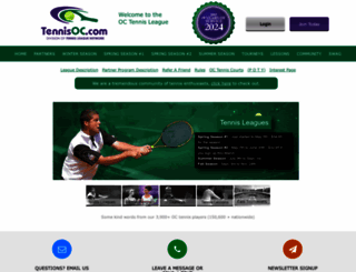 tennisoc.com screenshot