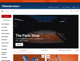 tennisonly.com.au screenshot