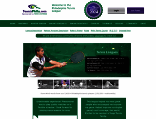 tennisphilly.com screenshot