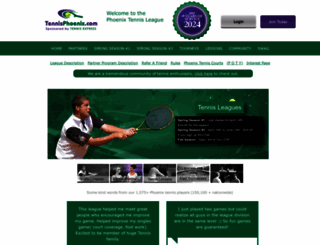 tennisphoenix.com screenshot