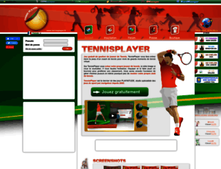 tennisplayer.fr screenshot