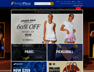tennisplaza.com screenshot