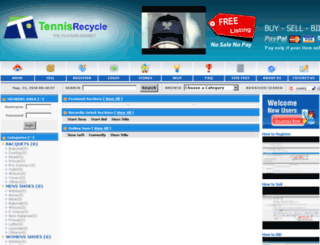 tennisrecycle.com screenshot