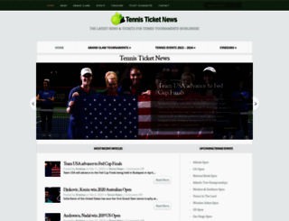 tennisticketnews.com screenshot