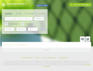 tennistoernooi.nl screenshot