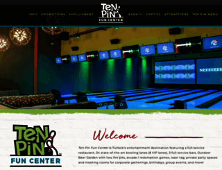 tenpinfun.com screenshot