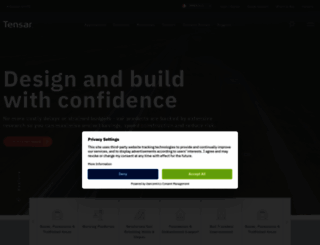 tensarinternational.com screenshot