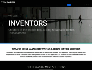 tensator.com screenshot