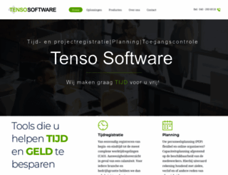 tensosoftware.com screenshot